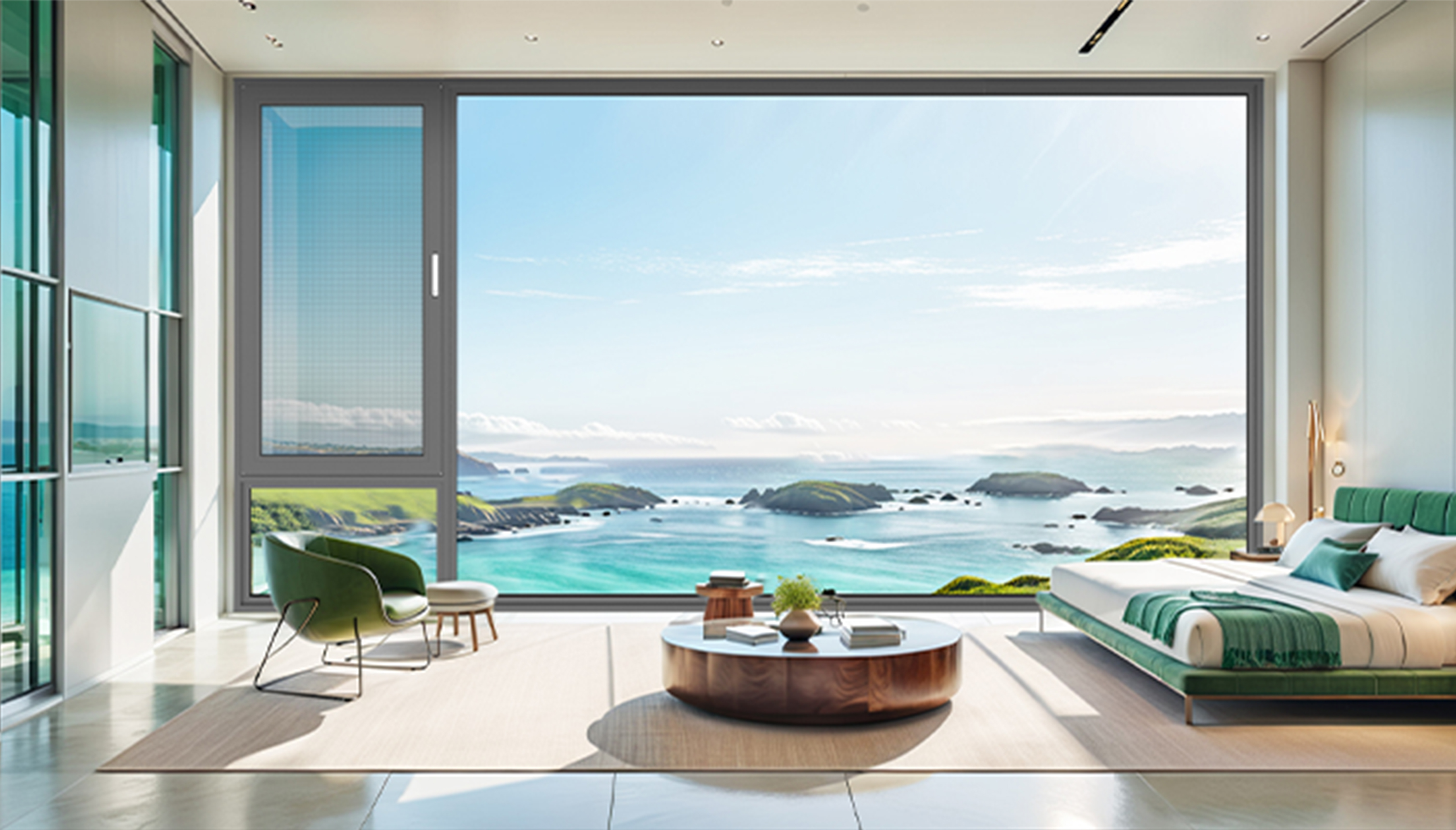 北海之濱雙內開窗